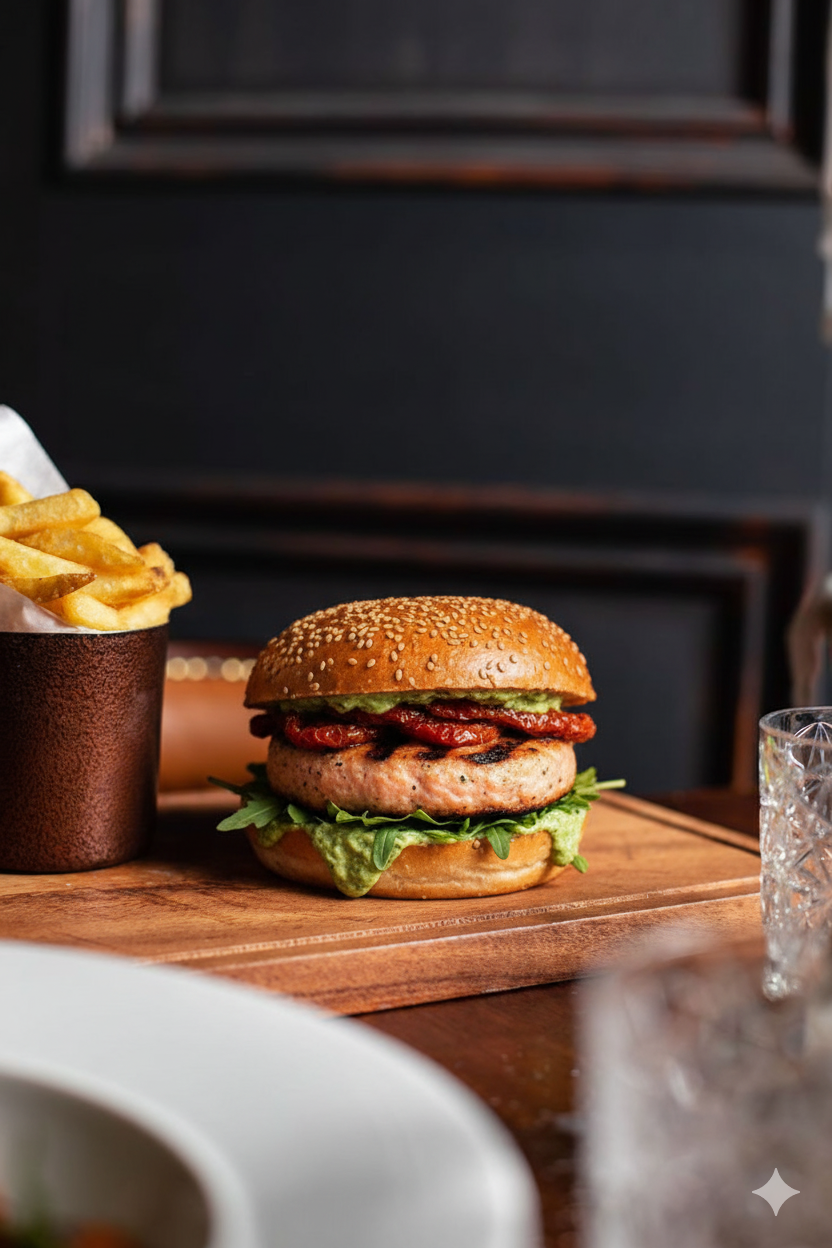 Burger gourmet de salmón (6 uds.) - Imagen 4