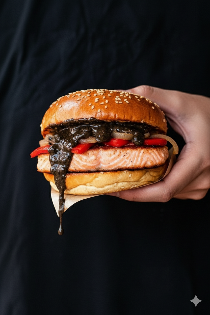 Burger gourmet de salmón (6 uds.) - Imagen 6